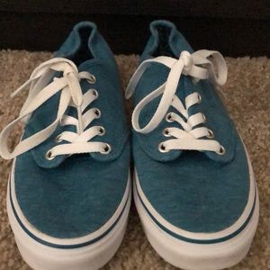 Teal Old-School Vans